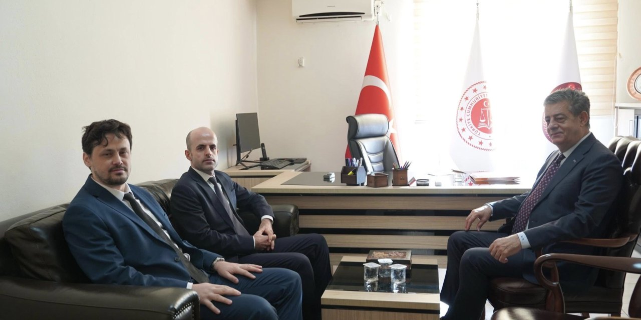 Başkan Mehmet Yarka’dan Yeni Atanan Mahkeme Başkanlarına Ziyaret