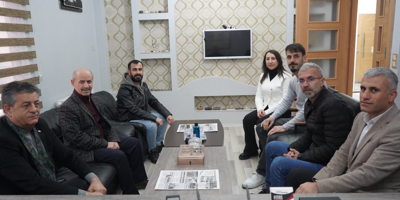 Başkan Yarka’dan Şırnakhaber73 Ailesine Gazeteciler Günü Ziyareti