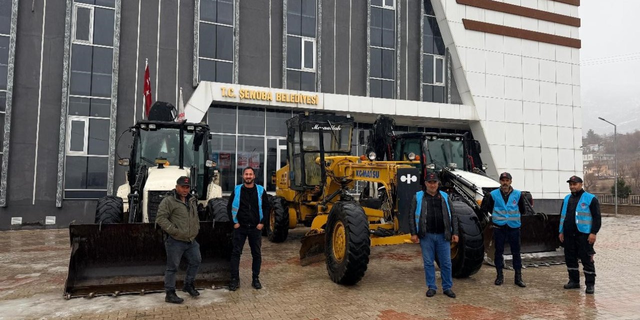 İpek Yolunda Belediye Ekipleri Görev Başında
