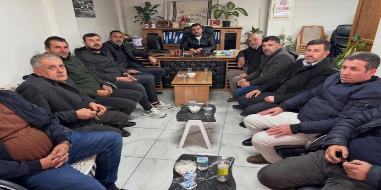 Şırnak Şoför Esnafı ile Tüccarlar Arasında Fiyat Anlaşması Sağlandı!