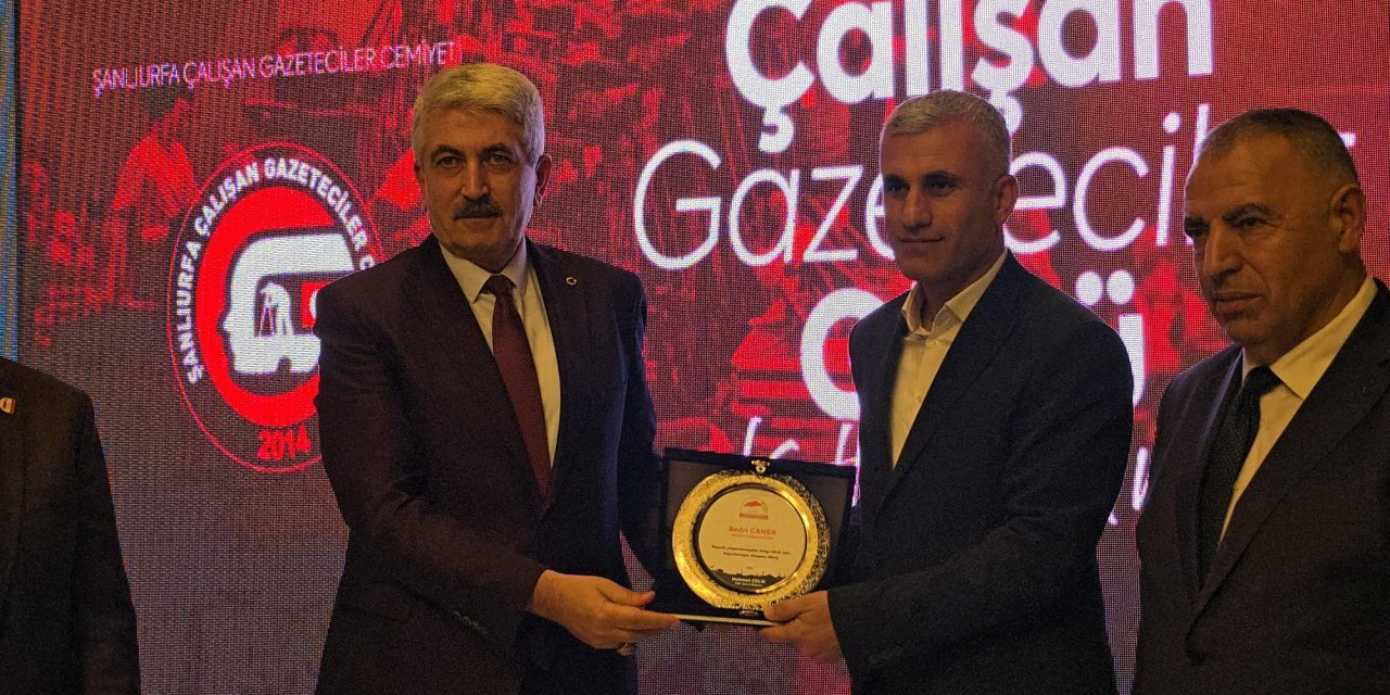 GGF Tarafından Şırnak Haber73 Genel Yayın Yönetmeni Bedri Caner'e Ödül!