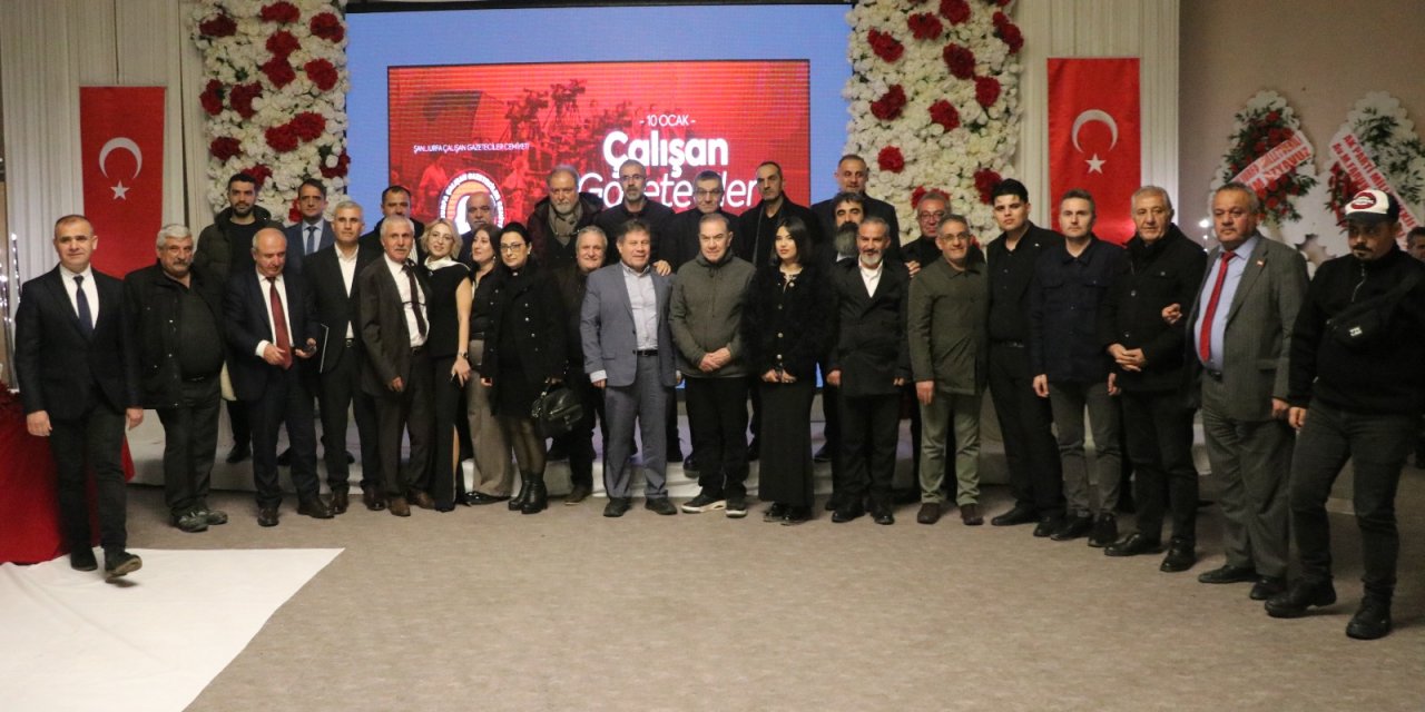 10 Ocak Çalışan Gazeteciler Günü Şanlıurfa’da Büyük Birliktelikle Kutlandı