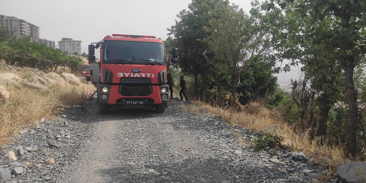 Şırnak İtfaiyesi'nden 1 yılda rekor olaya müdahale