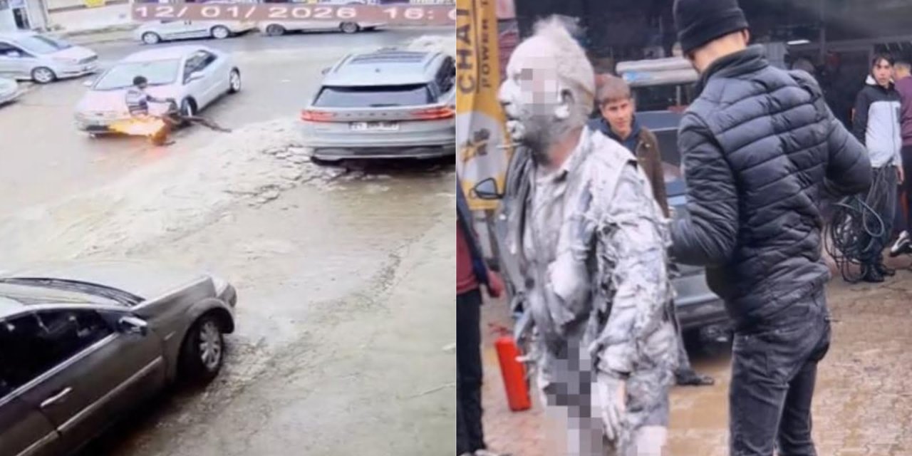 Diyarbakır'da patlamada 4 kişi yaralandı! Can pazarı anları Kamerada