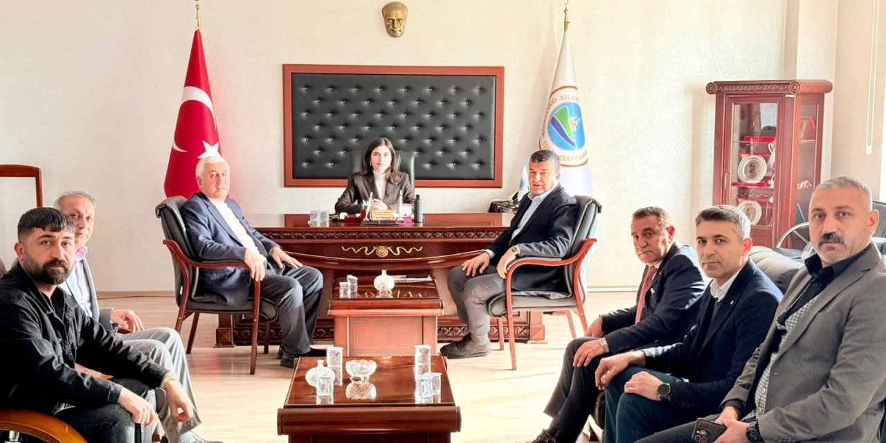 Şırnak TSO Yönetiminden Silopi Belediyesi’ne Ziyaret