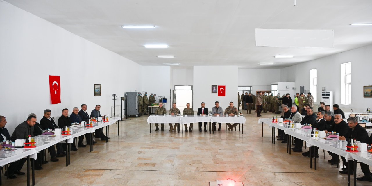 Şırnak’ta Uzman Erbaş ve Sözleşmeli Er Temini Toplantısı Düzenlendi