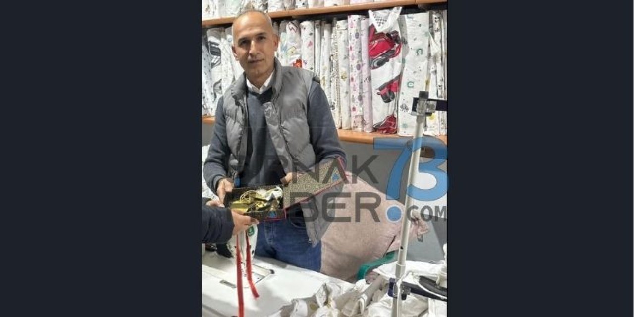 Silopi’de Örnek Davranış: 2 Milyon Liralık Altını Sahibine Teslim Etti