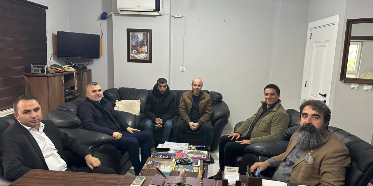 Silopi Kaymakamı Partal, Şırnak Gazeteciler Cemiyeti’ne ziyarette bulundu
