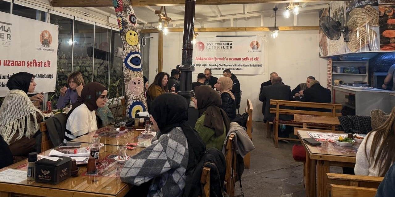 Ankara Şehr-i Nuh Derneği Şırnaklıları Ağırlıyor