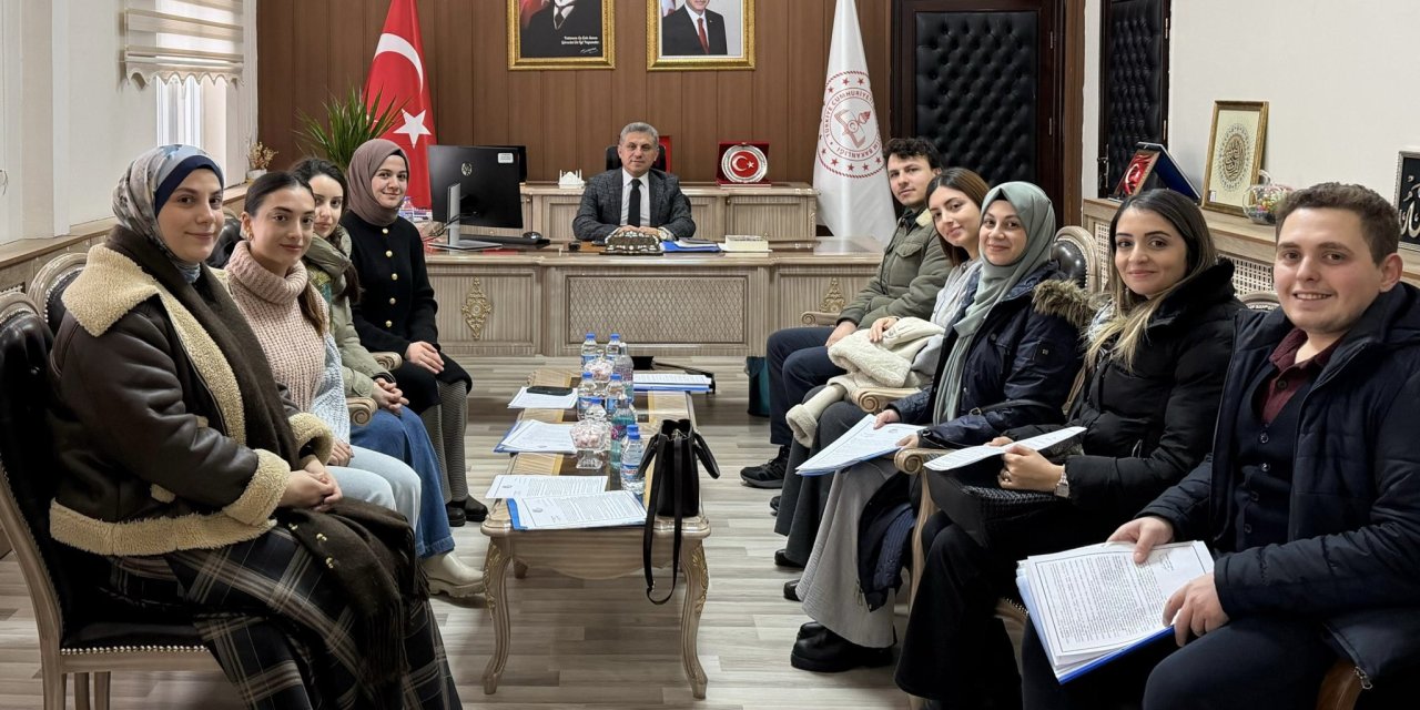 Şırnak’a Yeni Atanan Öğretmenler İl Milli Eğitim Müdürü İle Buluştu