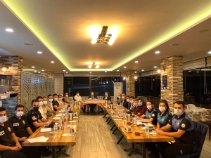 Cizre'de "Güvenlik ve Spor Danışma Kurulu Toplantısı" yapıldı