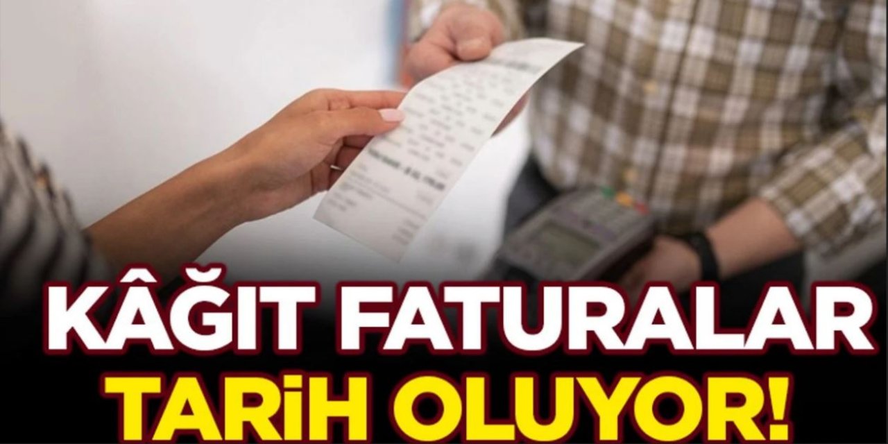 Vergide Dijital Devrim: Kağıt Fatura Tarihe Karışıyor