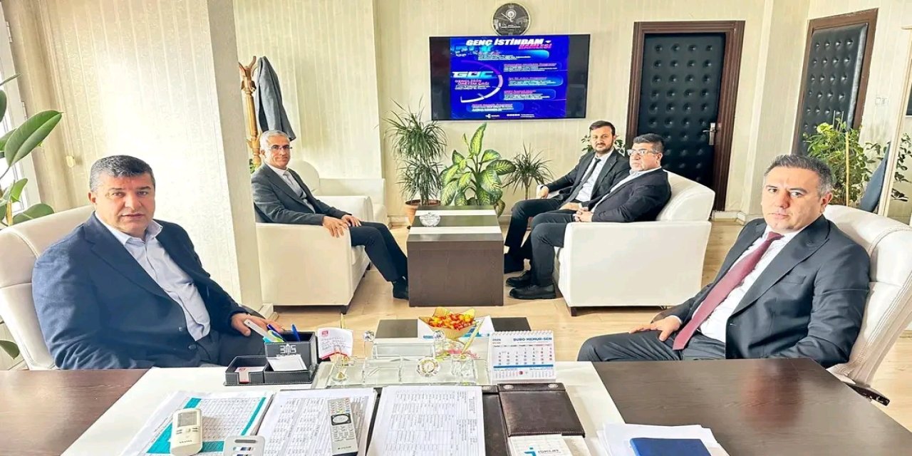 Genç istihdamı masaya yatırıldı: Şırnak TSO Başkanı Geliş’ten İşkur’a ziyaret