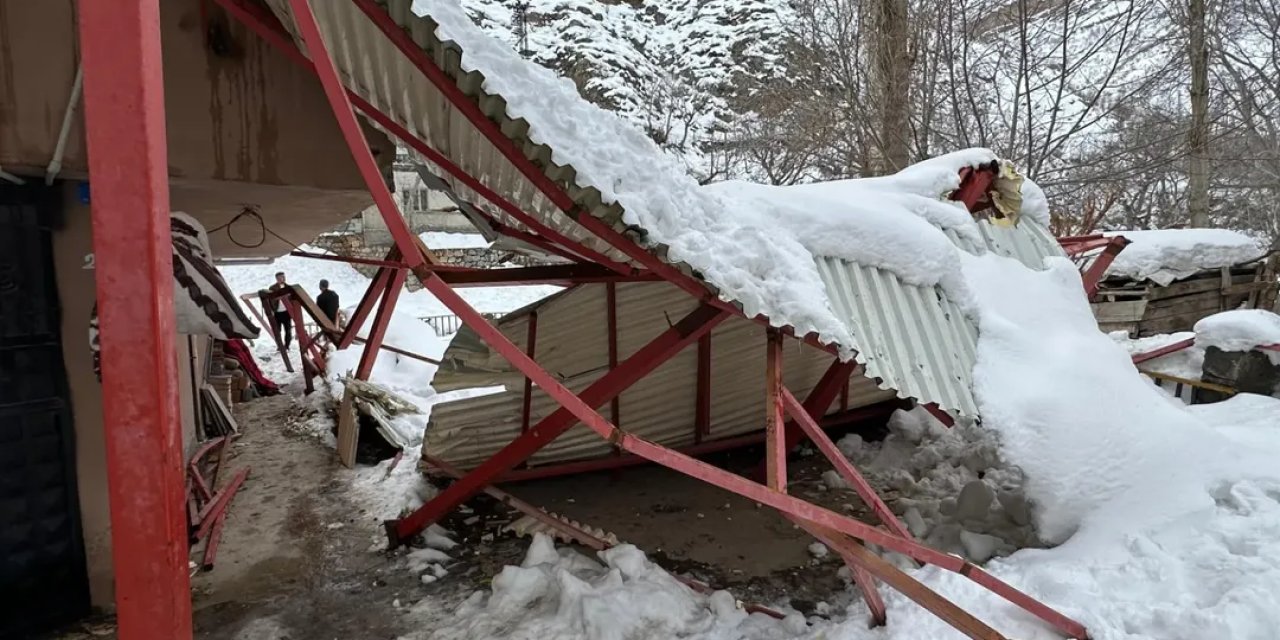 Şırnak’ta Kar Yağışı Sonrası Hasar Tespit Çalışmaları Yapıldı