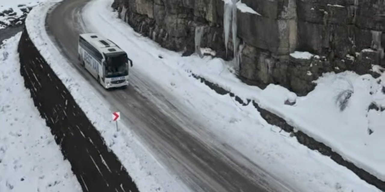 Beytüşşebap'ta şehirlerarası otobüs seferleri başladı