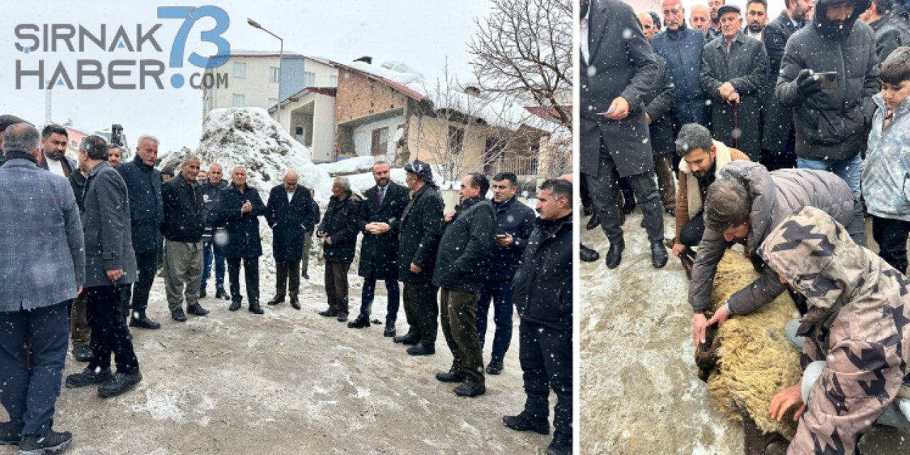 Şırnak'ın İlçesinde Bir İlk: Dualar ve Kurban Kesimi İle Açılışı Yapıldı