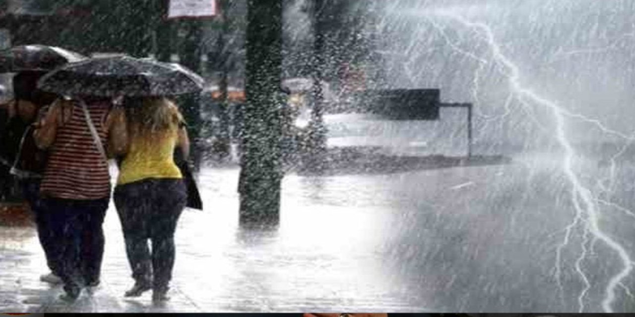 Şırnak, Van, Siirt ve Hakkari İçin Hava Alarmı! Pazartesi Fırtına, Sağanak ve Sel Riski