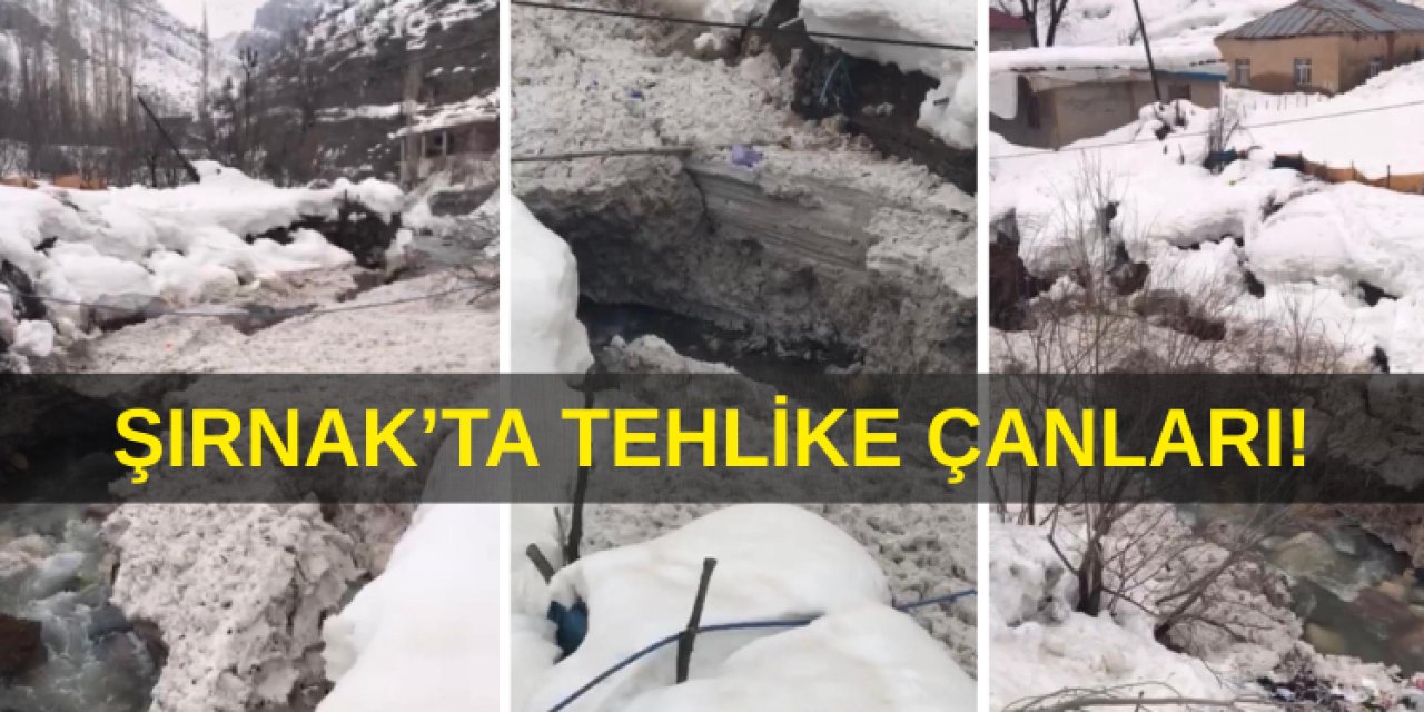 Şırnak'ın O İlçesinde Tehlike! Vatandaşlar Tedirgin