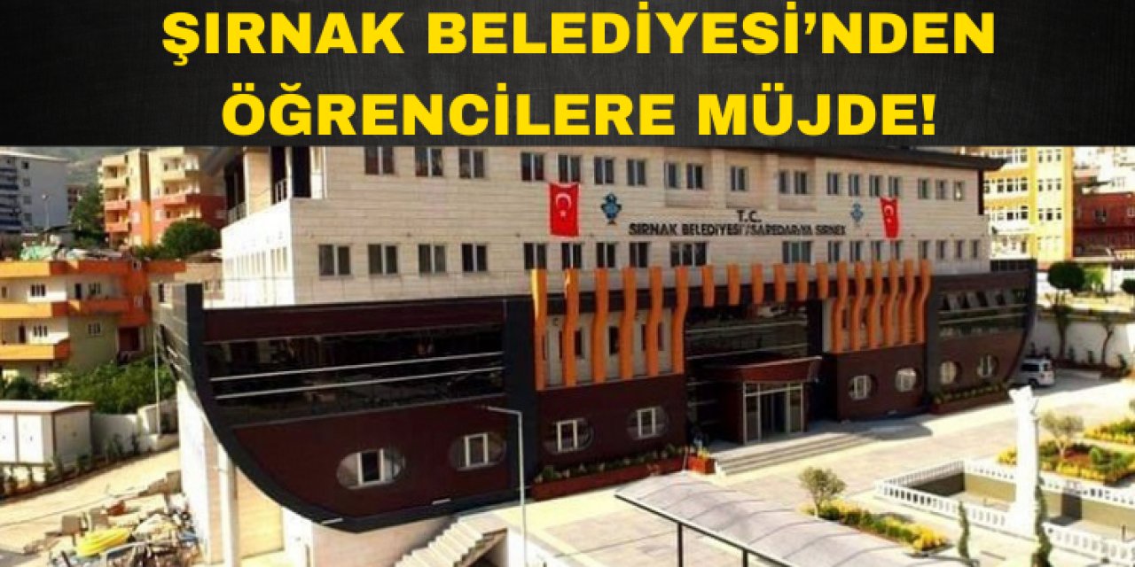 Şırnak Belediyesi’nden YKS’ye Girecek Öğrencilere Büyük Destek: Sınav Ücreti Belediyeden