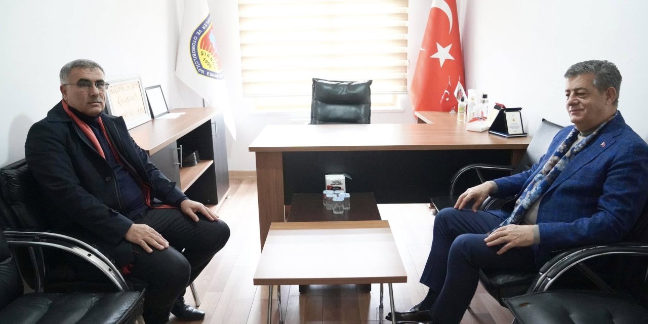 Başkan Yarka’dan Şoförler Odası Başkanı Caner’e Hayırlı Olsun Ziyareti