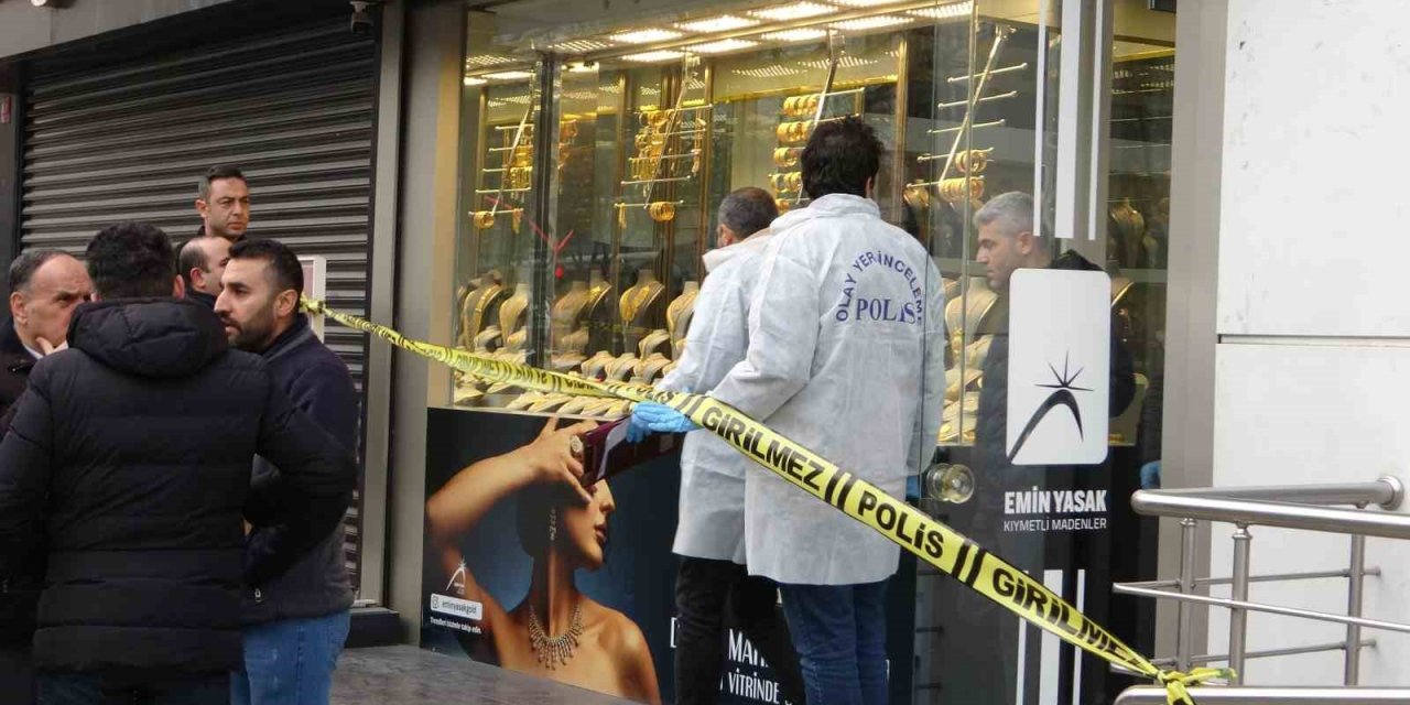 Batman’da Kuyumcu Soygunu Ardından Esnaf Kepenk Kapattı