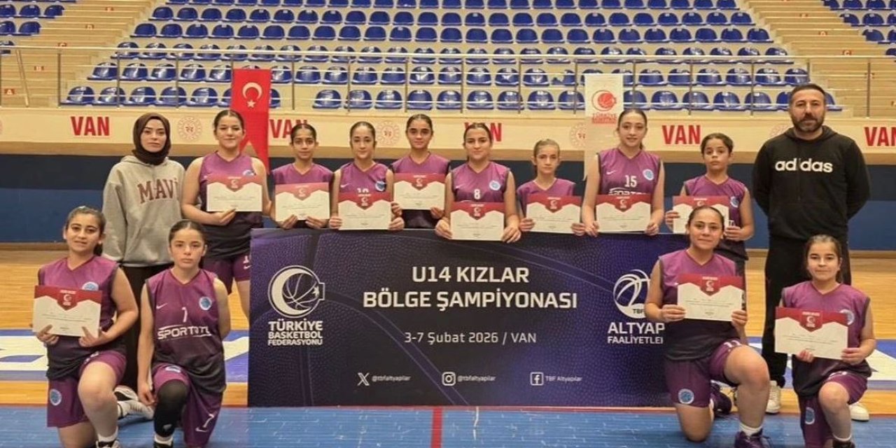 Şırnak U14 Kız Basketbol Takımı Türkiye Yarı Finallerine Yükseldi