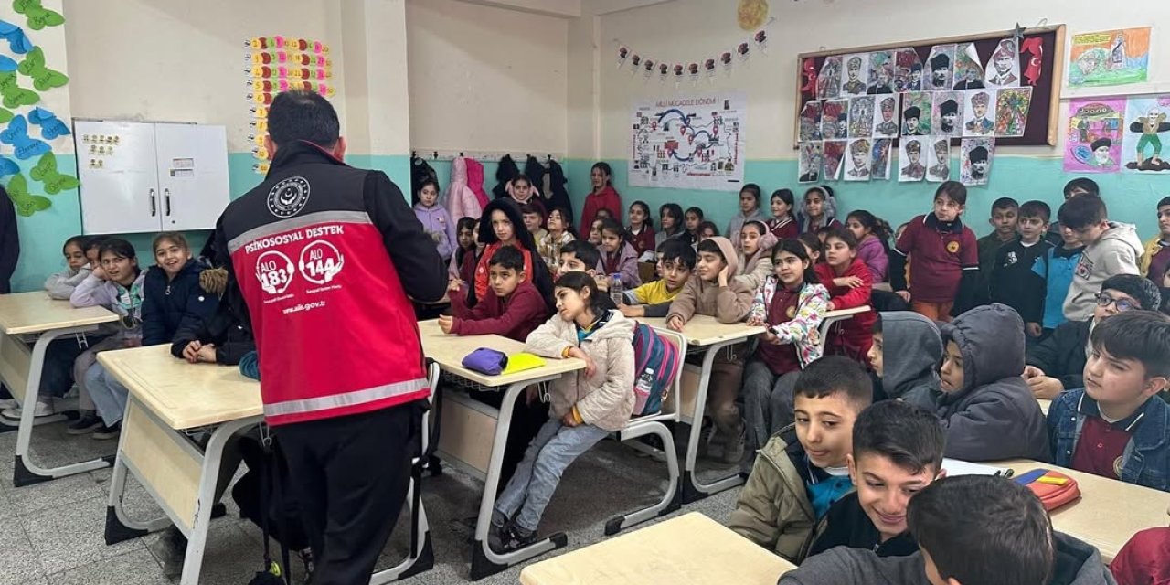 Şırnak’ta öğrencilere akran zorbalığı eğitimi verildi