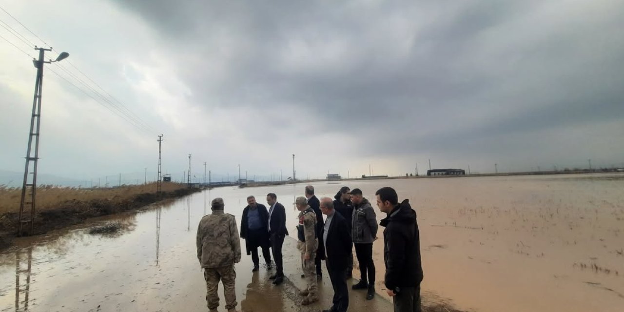 Silopi’de Sağanak Felaketi: 550 Dönüm Buğday Tarlası Sulara Gömüldü