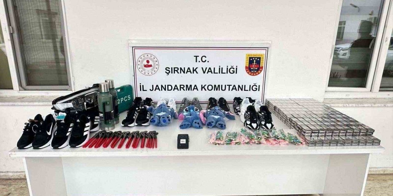 Şırnak’ta 14 Milyonluk Kaçak Ürün Ele Geçirildi