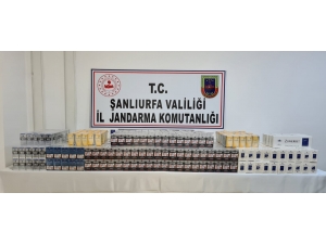 Şanlıurfa'da atık kartonlar arasında 2 bin 900 paket kaçak sigara ele geçirildi