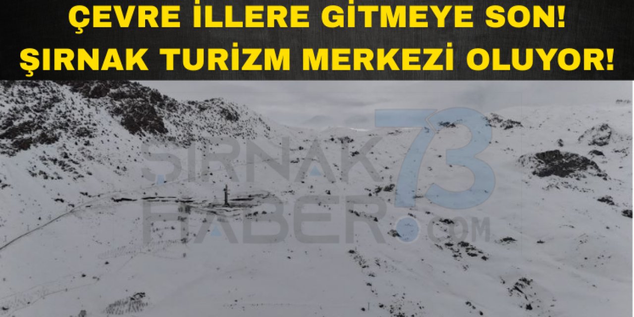 Şırnak'ta Bir İlk Gerçekleşiyor! Kayak Merkezi İçin İlk Adım Atıldı