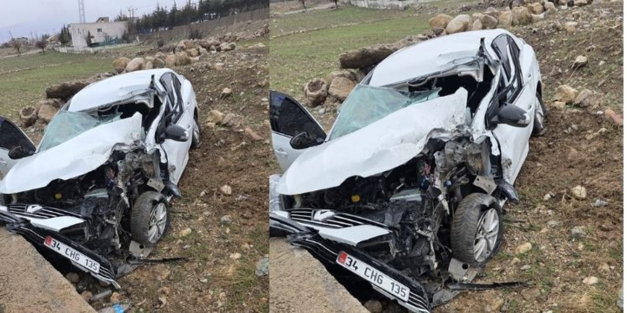 Şırnak’ta Trafik Kazası: Otomobil Kamyona Çarptı, 2 Kişi Yaralandı