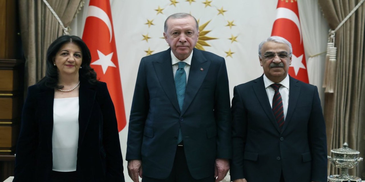 DEM Parti'den Cumhurbaşkanı Erdoğan görüşmesi sonrası ilk açıklama