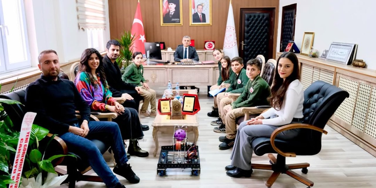 Köy Okulundan Türkiye’ye Büyük Başarı! Şırnaklı Öğrencilerden Robotik Yarışmada Çifte Ödül