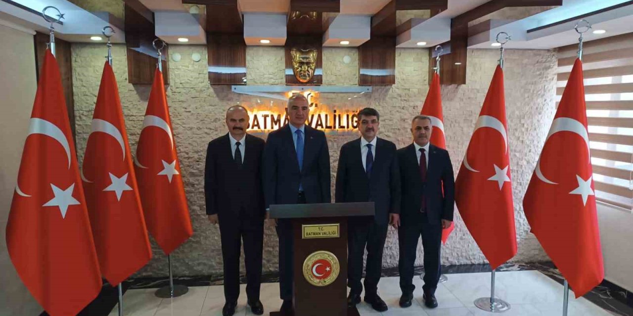 Kültür Ve Turizm Bakanı Ersoy Batman’da