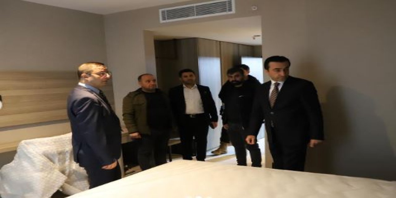 Kaymakam Baycar’dan Cizre’de Yapımı Süren Ramada Oteli’ne İnceleme