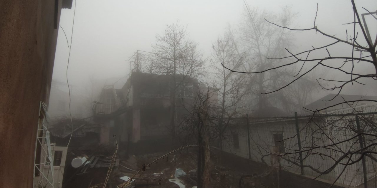 Şırnak'ta Sağanak Ve Sis Etkili Oldu