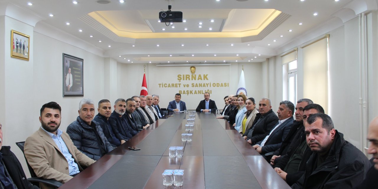 Şırnak’ın Ekonomik Geleceği Masada: OSB’den Habur’a Van Yolundan İstihdama Kritik Başlıklar Görüşüldü