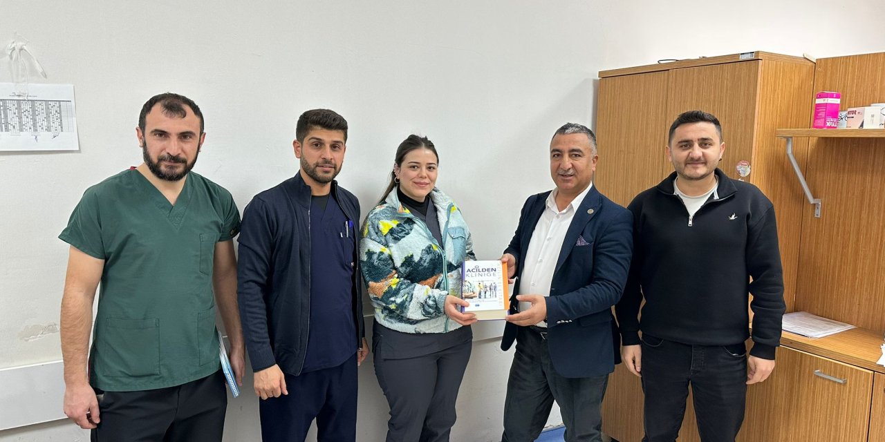 Şırnak ve İdil Devlet Hastanelerine Anlamlı Destek! “Acilden Kliniğe – Acilin El Kitabı” Hekimlerle Buluştu