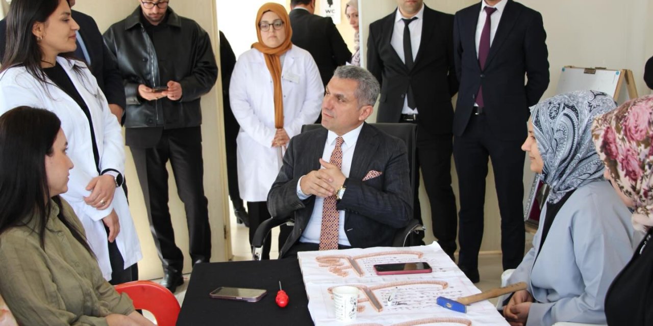 İl Millî Eğitim Müdürü Nas’tan Aile Destek Merkezi’ne Ziyaret