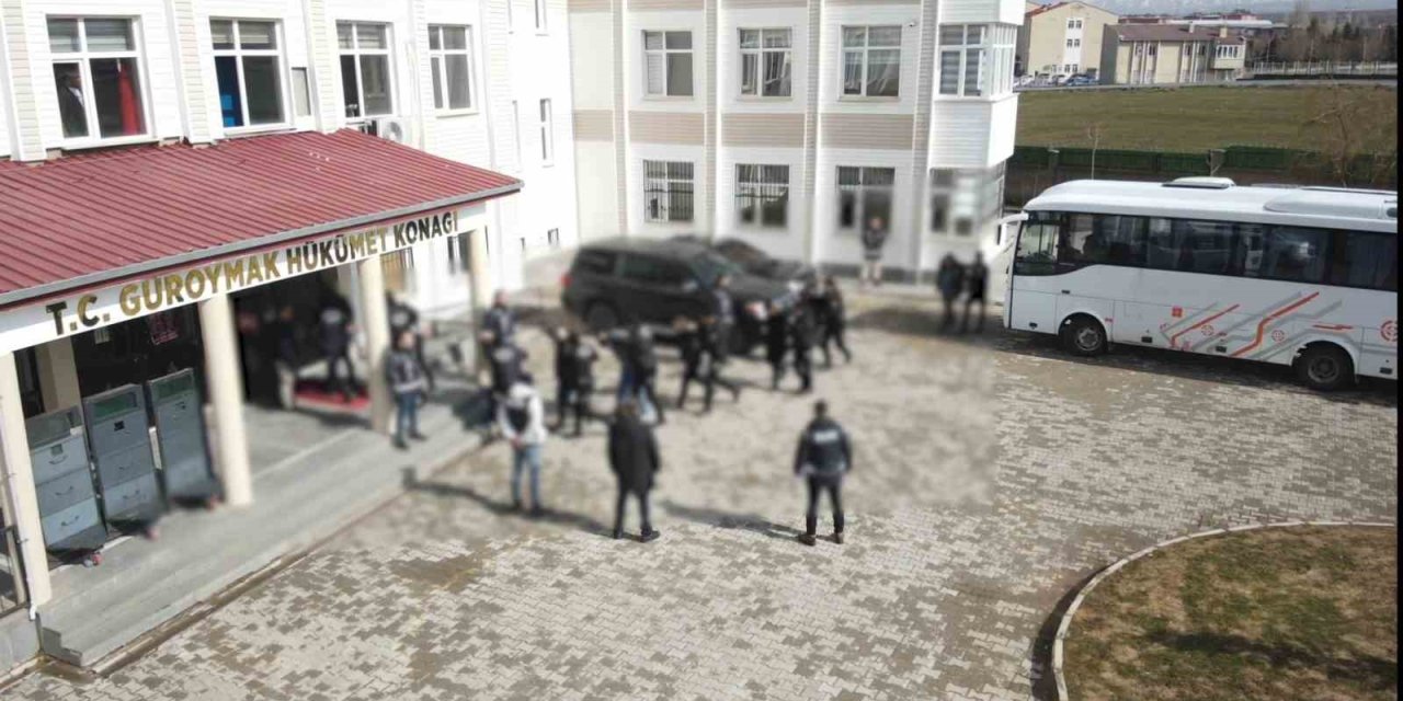 Bitlis’te tefeci şebekesine operasyonda 7 kişi tutuklandı
