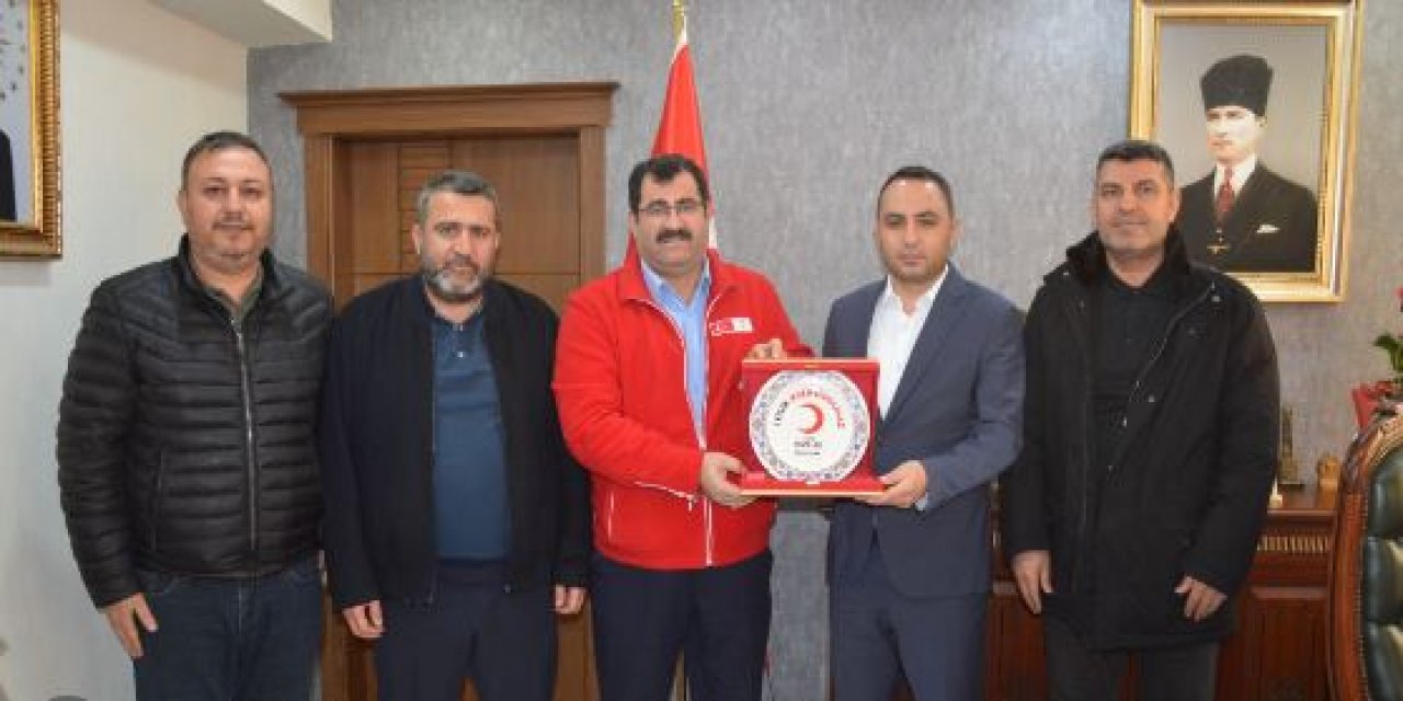 Şırnak Kızılay’dan Silopi Kaymakamı Partal’a Ziyaret