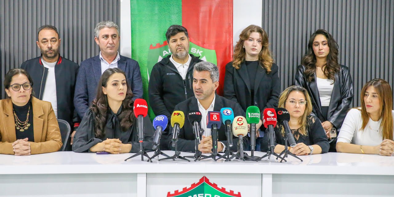 Amedspor Başkanı Eren açıklamalarda bulundu: Amedspor sessiz kalmayacaktır