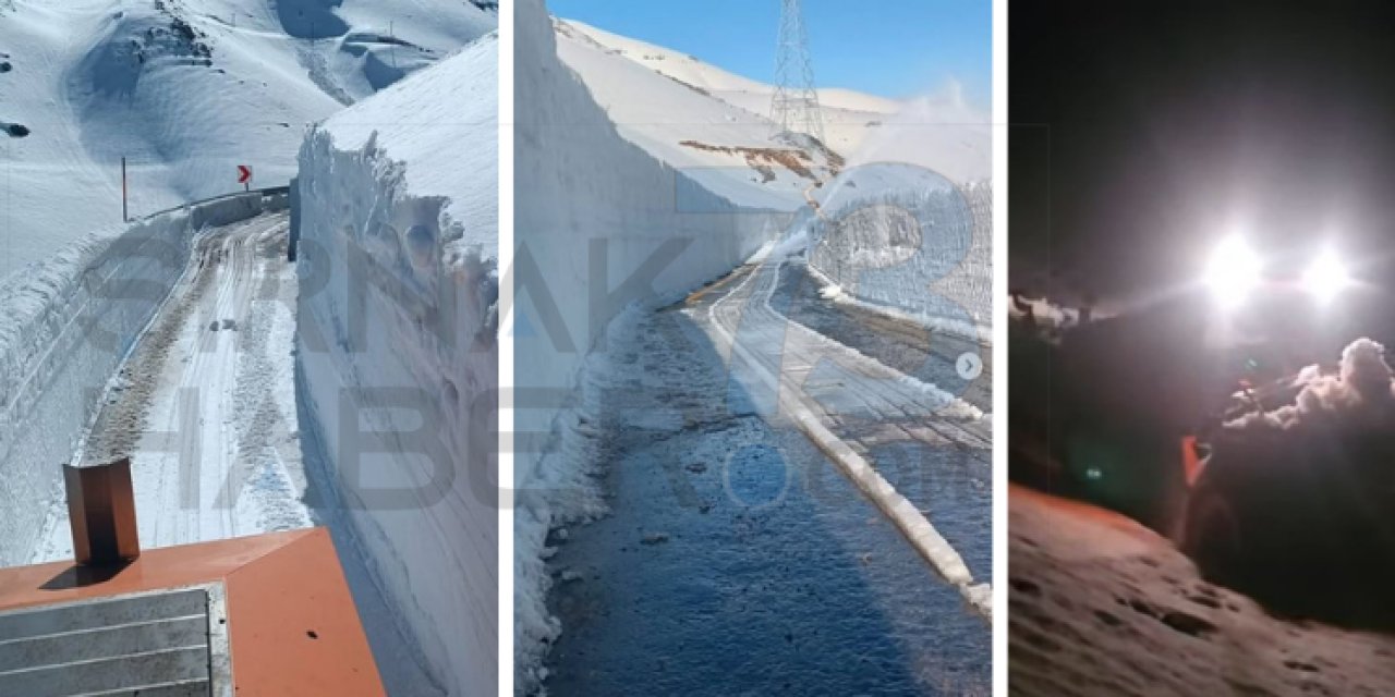 Şırnak'ta 1 Haftadır Kapalı Olan Yol Ulaşıma Açıldı!