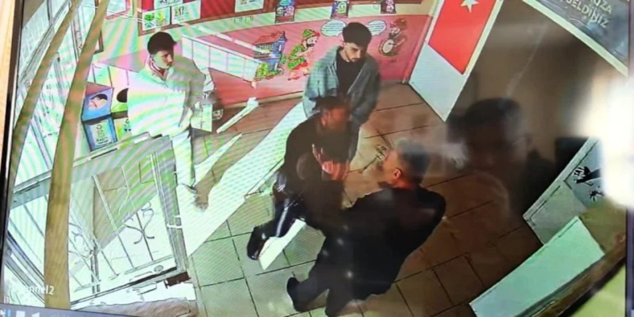 Bitlis’te okul müdürlerine saldırı anları kameraya yansıdı