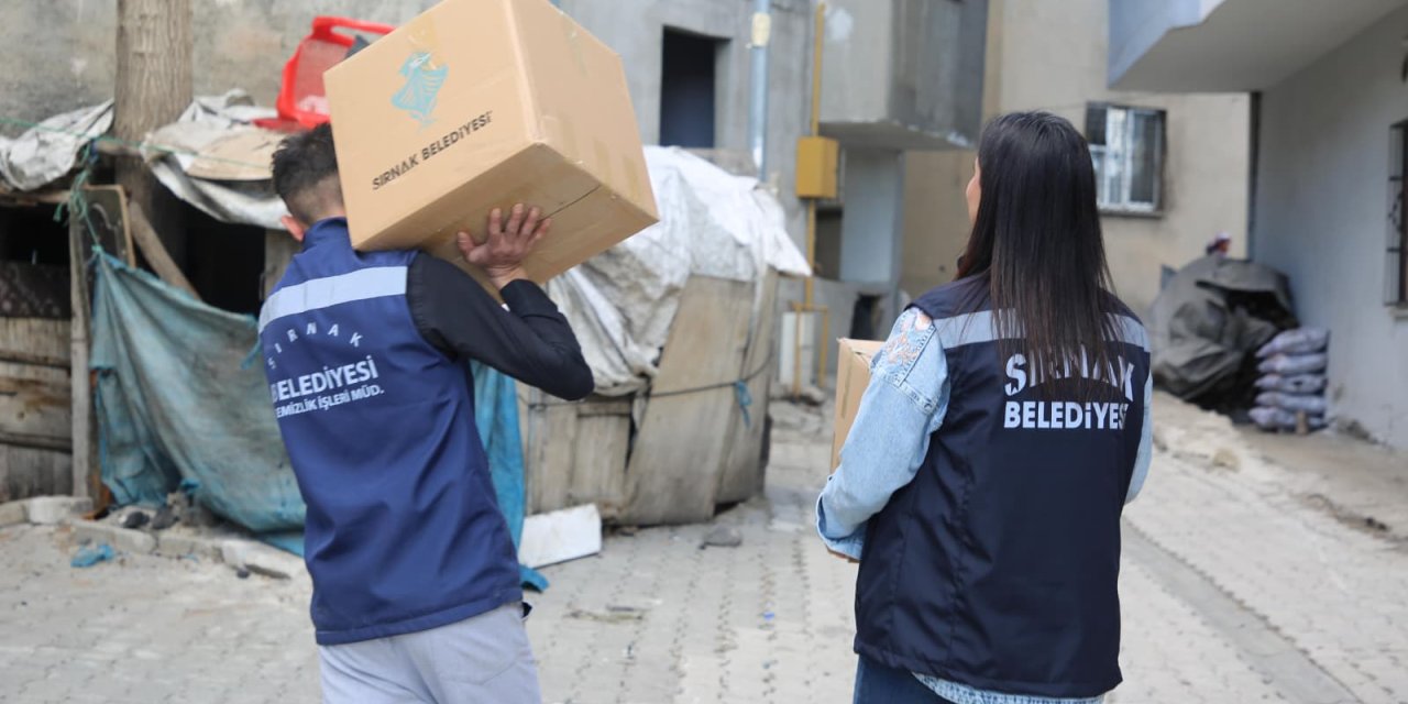 Şırnak Belediyesi’nden Sosyal Belediyecilik Hamlesi! İhtiyaç Sahiplerine Çok Yönlü Destek