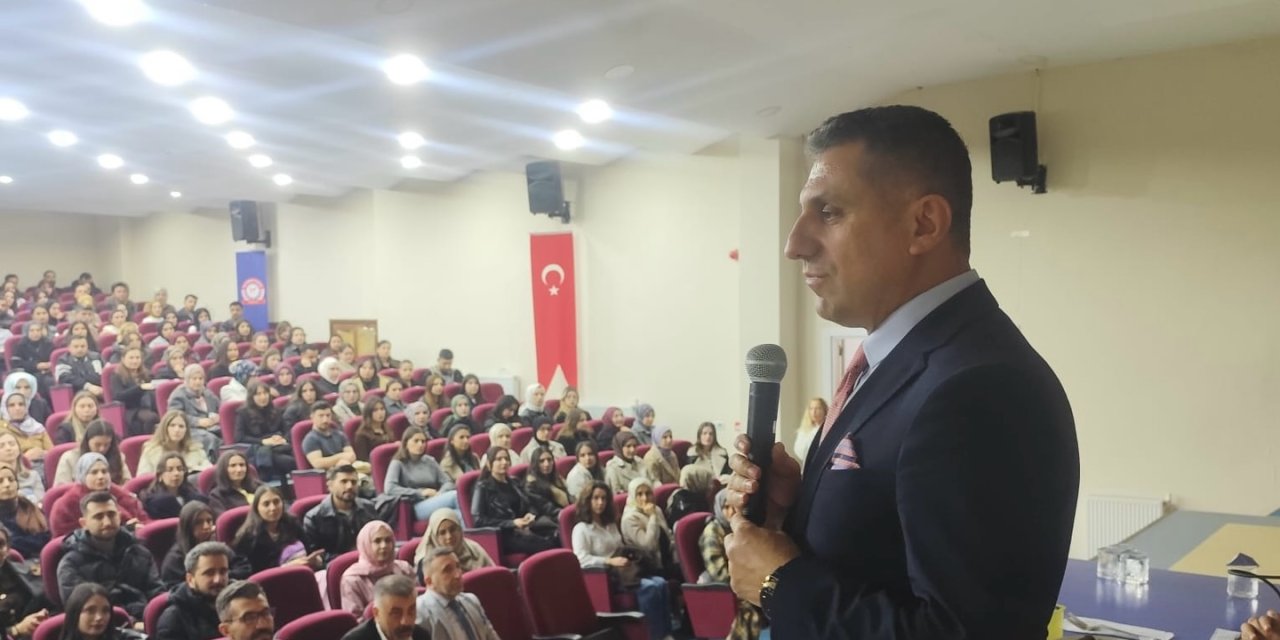 İl Milli Eğitim Müdürü İdris Nas, Silopi’de Aday Öğretmenlerle Buluştu