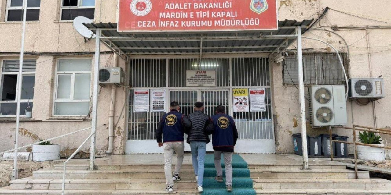 Mardin’de Cezaevi Firarisi 9 Ay Süren Takip Sonucu Yakalandı