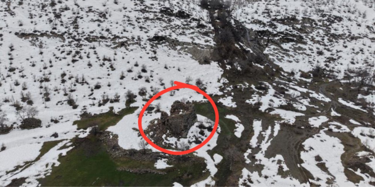 Şırnak'ta Karların Erimesiyle 3 Bin Yıllık Evler Gün Yüzüne Çıktı