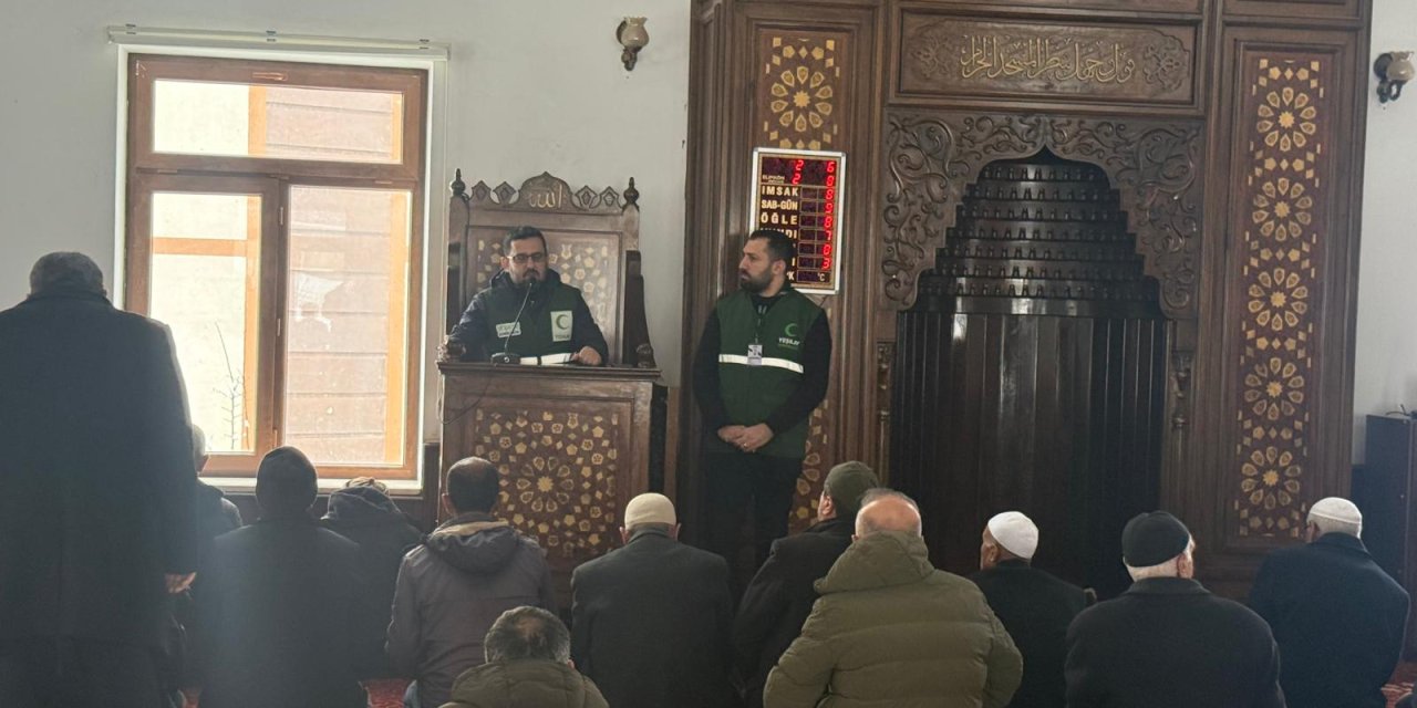 Şırnak’ta Cami Cemaatine Bağımlılıkla Mücadele Seferberliği